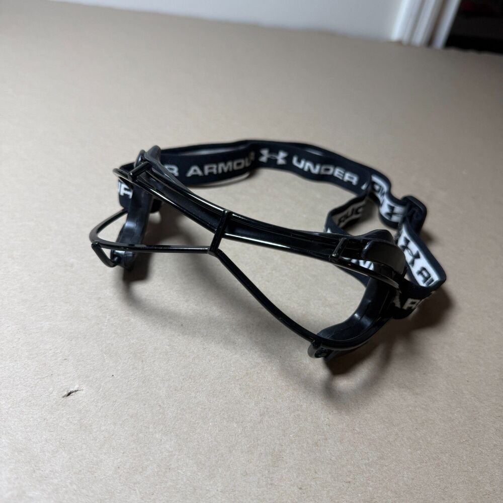 Under Armour illusion 2 lacrosse goggles flexible elastic adjustable strap